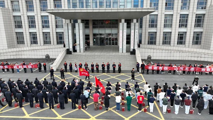 春暖花開，英雄歸來！葫蘆島市第二人民醫(yī)院支援綏中醫(yī)療隊(duì)凱旋而歸~(圖3)